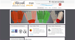 Desktop Screenshot of faizansafety.com
